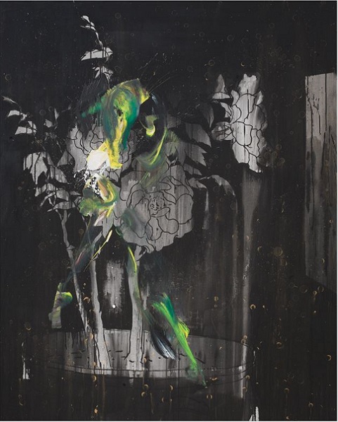 [2022] Untitled, Acrylic Ink on canvas, 162x130cm